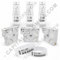 Paquete de 6 cartuchos de Manillas Zebra de 1x11 pulgadas para impresoras HC100/ZD510 - 10006995K - Marca Zebra