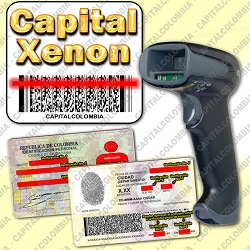 Programa CapitalXenon usandolo junto con el lector Xenon 1900 para lectura de cédulas colombianas