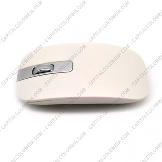 Accesorios de Tecnología, Marca: Jaltech - Combo de teclado con protector y mouse inalámbrico de color Blanco en Español - Jaltech 10306