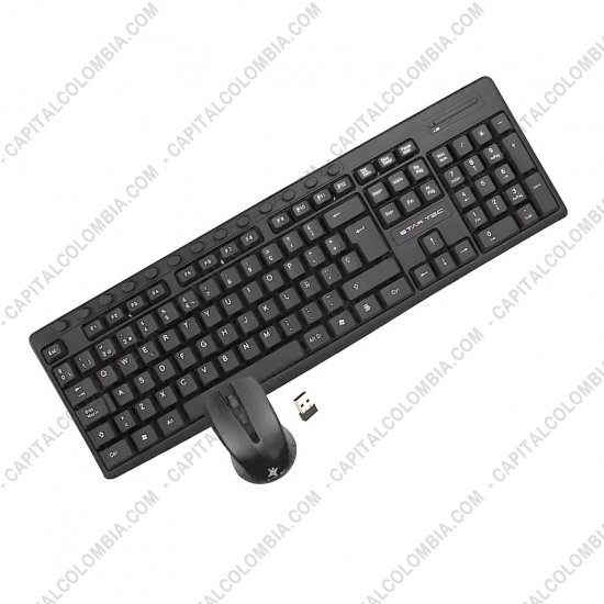 Accesorios de Tecnología, Marca: Star Tec - Combo Teclado y Mouse Inalámbricos - Star Tec ST-CB-73