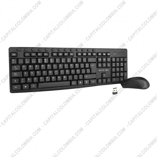 Accesorios de Tecnología, Marca: Star Tec - Combo Teclado y Mouse Inalámbricos - Star Tec ST-CB-73