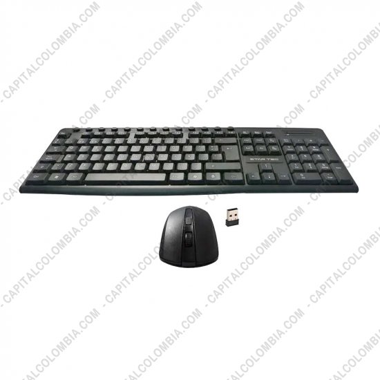 Accesorios de Tecnología, Marca: Star Tec - Combo Teclado y Mouse Inalámbricos - Star Tec ST-CB-73