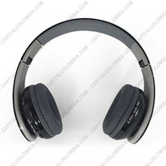 Accesorios de Tecnología, Marca: X-Kim - Audífonos Bluetooth manos libres HD audio, FM MicroSD Color Negro