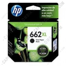 Ampliar foto de Cartucho HP 662xl Negro para Deskjet Ink Advantage 2515, 3515, 1515, 1015, 3545, 4645, 2545, 2645 para 360 Páginas Aprox. - CZ105AL