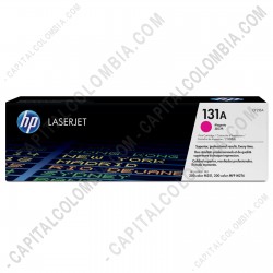 Ampliar foto de Toner Hp 131A Magenta para Laserjet Pro 200/M251/M276 Color para 1.800 Páginas Aprox. (Ref. CF213A)