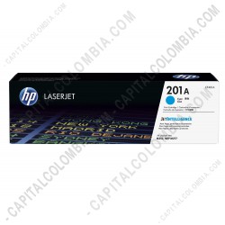 Ampliar foto de HP 201A Cyan LaserJet Toner Cartridge (Ref. CF401A)