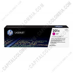 Ampliar foto de Toner HP 201X Magenta para Laserjet Pro M252n/dw para 2.800 Páginas Aprox. (Ref. CF403X)