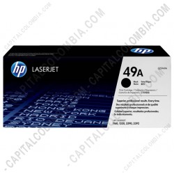 Ampliar foto de Toner HP 49A Negro para Laserjet 1160/4320 para 2.500 Páginas (Bajo Rendimiento) (Ref. Q5949A)