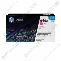 Ampliar foto de Toner HP 646A Magenta para Laserjet CM4540 para 12.500 Páginas Aprox. (Ref. CF033A)