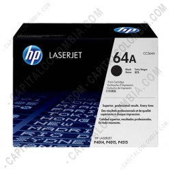 Ampliar foto de Toner HP 64A Negro para Laserjet P4014/p4015 para 10.000 Páginas Aprox. (Ref. CC364A)