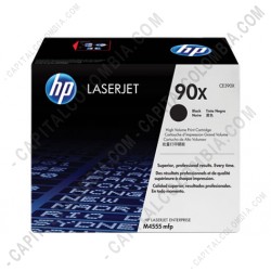 Ampliar foto de Toner HP 90x Negro para Laserjet M4555/M602n/M603n para 24.000 Páginas Aprox. (Ref. CE390X)