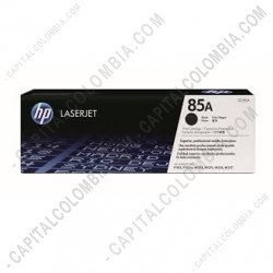 Ampliar foto de Toner HP Negro 85A para Laserjet P1102/P1102w/m1212/m1132 para 1600 Páginas Aprox. - Ref. CE285A