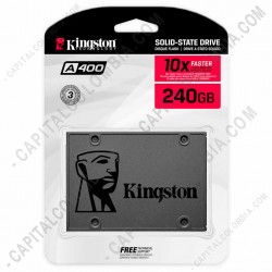 Ampliar foto de Disco duro sólido Kingston SSD interno SA400S37/240G - 240GB