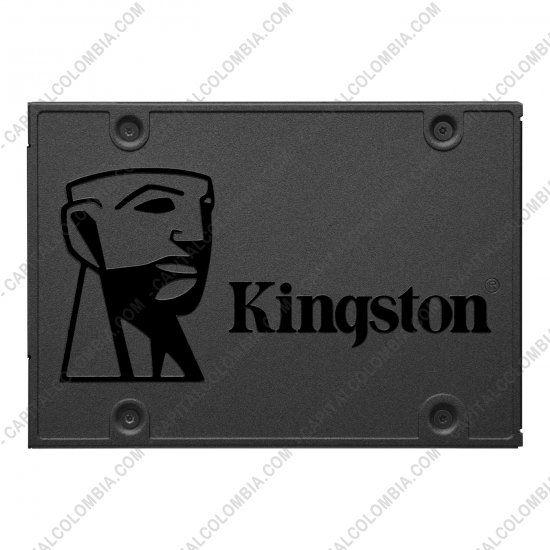 Discos duros externos, de estado sólido, Memorias USB, Kingston, Marca: Kingston - Disco duro sólido Kingston SSD interno SA400S37/480G - 480GB