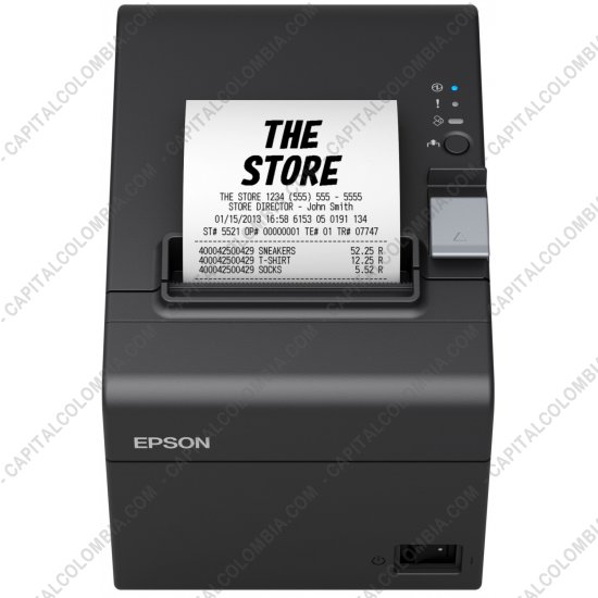 Impresoras para puntos de ventas POS, Marca: Epson - Impresora Térmica Epson TM-T20III - Puerto USB y Ethernet