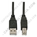 Cable USB para impresora Punta Cuadrada