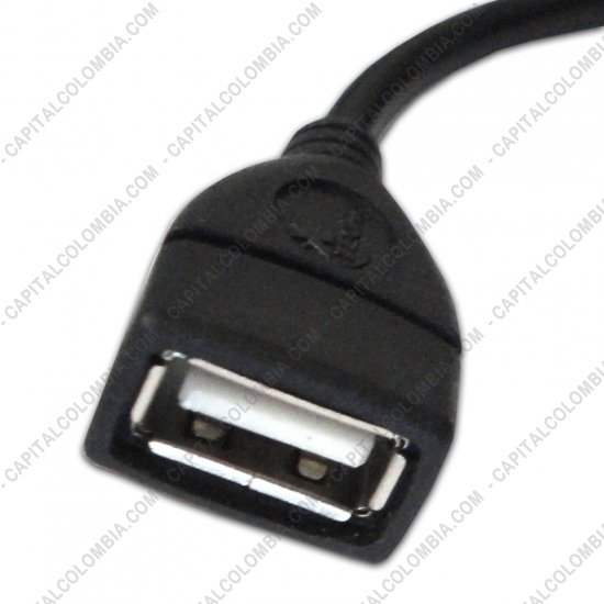 Lectores de Códigos de Barras, Marca: Generico - Adaptador OTG para cable de datos Micro-USB macho a USB-A Hembra