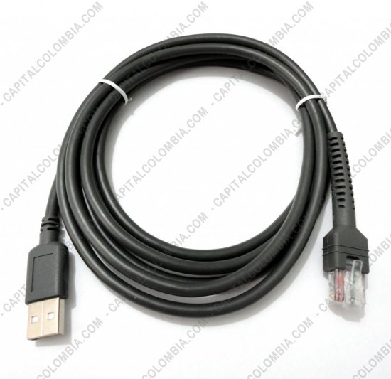 Lectores de Códigos de Barras, Marca: Honeywell - Cable USB para Lector Honeywell Xenon 1950g / 1900 / 1902 /  Voyager 1250g/1200g / Hyperion 1300g