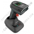 Lector de código de barras inalámbrico 2D y 1D Bluetooth, 2.4Ghz, con base y Pantalla - StarPOS STAR-6267DT (No lee cédula colombiana) - Marca StarPos