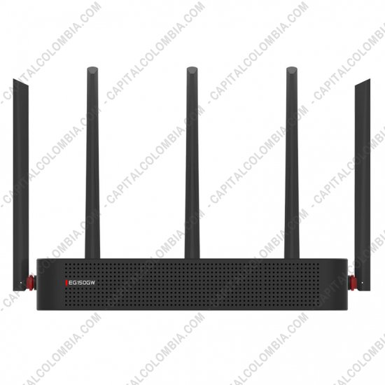 Redes, Routers, Wifi, Marca: Ruijie - Router Ruijie Reyee inalámbrico para empresas, de doble banda 1350M, Gateway, VPN, Gigabit, 2Wan, Cloud Managed - RG-EG105GW