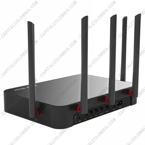 Redes, Routers, Wifi, Marca: Ruijie - Router Ruijie Reyee inalámbrico para empresas, de doble banda 1350M, Gateway, VPN, Gigabit, 2Wan, Cloud Managed - RG-EG105GW