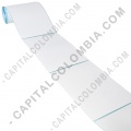 Paquete de 5 Unidades de rollos de etiquetas adhesivas térmicas de 80 rótulos a una columnas de 7.5cms x 10cms (75x100mm) - Marca CapitalColombia