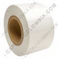 Rollo de cinta resina textil lavable color blanco de 35mm x 200mts - Marca CapitalColombia