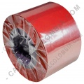 Rollo de cinta resina textil lavable color rojo de 35mm x 200mts - Marca CapitalColombia