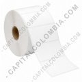 Rollo de etiquetas adhesivas térmicas de 2.500 rótulos a una columnas de 6cms x 3cms (60x30mm) - Marca CapitalColombia