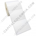 Rollo de etiquetas en papel bond de 1000 rótulos a una columna de 10cms x 7.4cms (100x74mm)