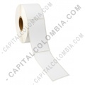 Rollo de etiquetas en papel térmico de 1000 etiquetas a una columna de 5cms x 10cms (50x100mm) - Marca CapitalColombia