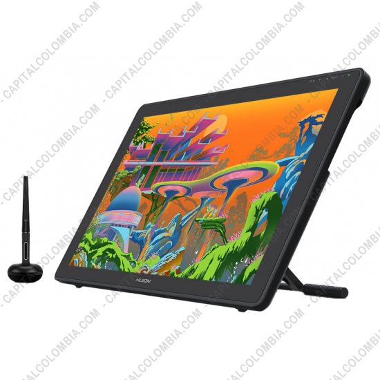 Tablas Digitalizadoras Wacom, Huion, Xp-Pen y otras, Marca: Huion - Display Digitalizador Huion Kamvas 22 con lápiz 8K y área activa de 47.66cm x 26.81cm