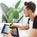 Tablas Digitalizadoras Wacom, Huion, Xp-Pen y otras, Marca: Huion - Display Digitalizador Huion Kamvas Pro 20 (2019) con lápiz 8K y área activa de 43.49cm x 23.87cm