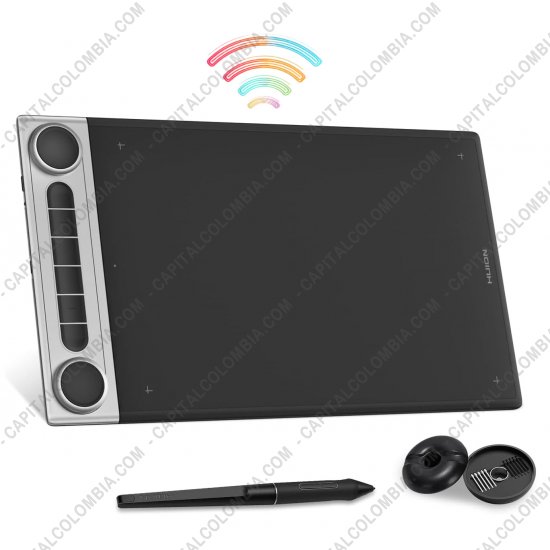 Tablas Digitalizadoras Wacom, Huion, Xp-Pen y otras, Marca: Huion - Tabla Digitalizadora Inalámbrica Huion Inspiroy Dial 2 Q630M y USB con lápiz 8K y área activa de 26.67cm x 16.67cm