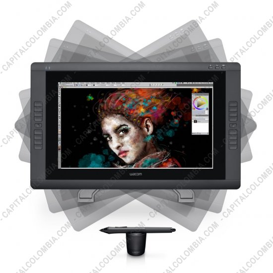 Tablas Digitalizadoras Wacom, Huion, Xp-Pen y otras, Marca: Wacom - Display Digitalizador Wacom Cintiq 22" HD Pen & Touch - DTH2200