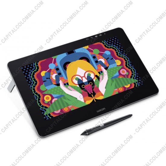 Tablas Digitalizadoras Wacom, Huion, Xp-Pen y otras, Marca: Wacom - Display Digitalizador Wacom Cintiq Pro 13" HD Pen & Touch con 8.192 Niveles de Presión (DTH1320K0)