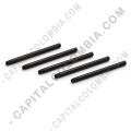 Kit de cinco (5) puntas de repuesto negras para tablas digitalizadoras Wacom Bamboo/Creative e Intuos 2/3/4/5/Pro/Cintiq