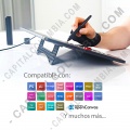 Tablas Digitalizadoras Wacom, Huion, Xp-Pen y otras, Marca: Xp-Pen - Display Digitalizador XP-Pen Artist 15.6 Pro V2 con lápiz 8K y área activa de 34.42cm x 19.36cm