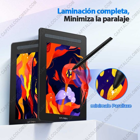 Tablas Digitalizadoras Wacom, Huion, Xp-Pen y otras, Marca: Xp-Pen - Display Digitalizador XP-Pen Artist 16 Segunda Generación color Negro con lápiz 8K con chip x3 y área activa de 34.1cm x 19.18cm