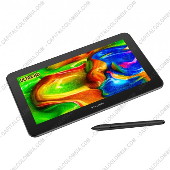 Tablas Digitalizadoras Wacom, Huion, Xp-Pen y otras, Marca: Xp-Pen - Display Digitalizador XP-Pen Artist 16TP UltraHD Multitouch - MD160U - lápiz 8K con borrador y área activa de 34.56cm x 19.44cm