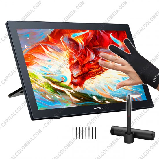 Tablas Digitalizadoras Wacom, Huion, Xp-Pen y otras, Marca: Xp-Pen - Display Digitalizador XP-Pen Artist 24 FHD con lápiz 8K - área activa de 52.69cm x 29.64cm