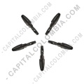Kit de cinco (5) puntas de repuesto negras para tablas digitalizadoras Xp-Pen con lápiz P01, P02, P03 y P05
