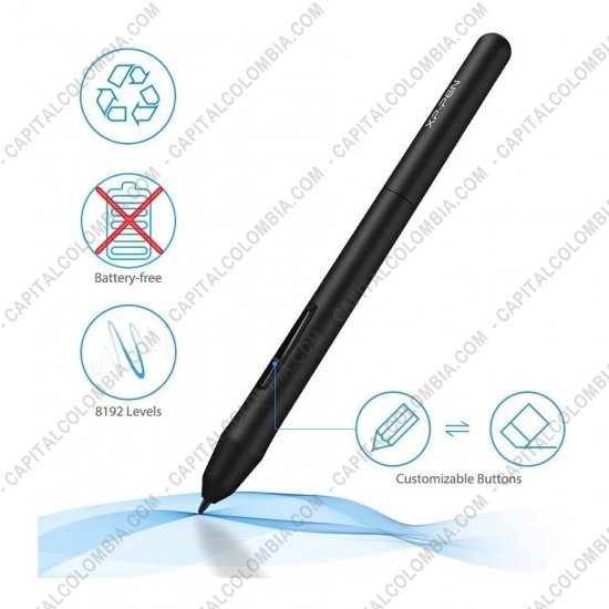 Tablas Digitalizadoras Wacom, Huion, Xp-Pen y otras, Marca: Xp-Pen - Lápiz P01 para tablas digitalizadoras Xp-Pen con 8.192 niveles de presión