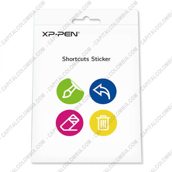 Tablas Digitalizadoras Wacom, Huion, Xp-Pen y otras, Marca: Xp-Pen - Stickers adhesivos para botones de acceso directo para tabletas digitalizadoras