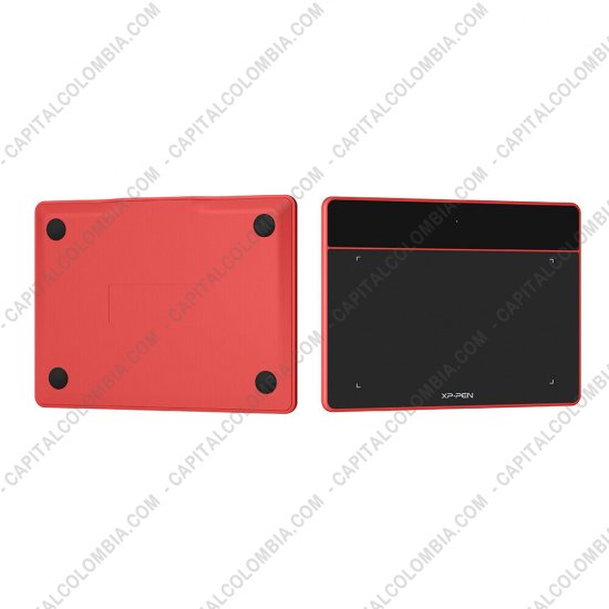 Tablas Digitalizadoras Wacom, Huion, Xp-Pen y otras, Marca: Xp-Pen - Tabla Digitalizadora XP-Pen Deco Fun S Roja con lápiz 8K y área activa de 16cm x 10.16cm