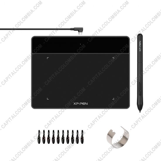 Tablas Digitalizadoras Wacom, Huion, Xp-Pen y otras, Marca: Xp-Pen - Tabla Digitalizadora XP-Pen Deco Fun XS Negra con lápiz 8K y área activa de 12.19cm x 7.62cm