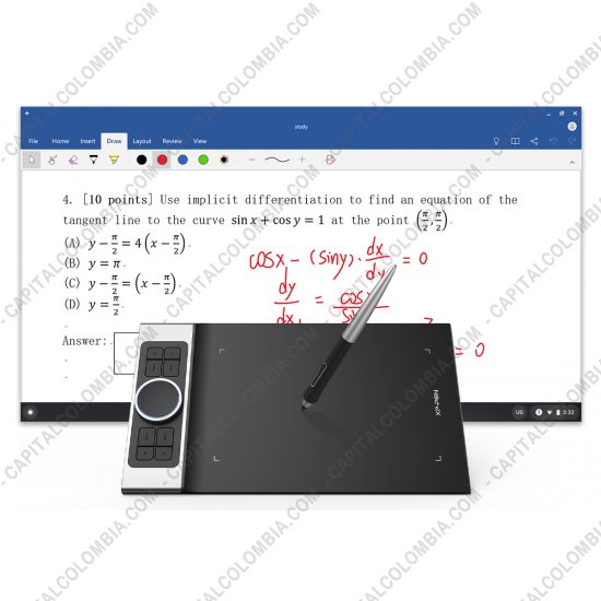 Tablas Digitalizadoras Wacom, Huion, Xp-Pen y otras, Marca: Xp-Pen - Tabla Digitalizadora XP-Pen Deco Pro M con lápiz 8K y área activa de 27.94cm x 15.24cm