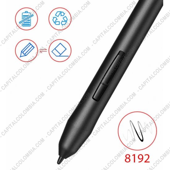 Tablas Digitalizadoras Wacom, Huion, Xp-Pen y otras, Marca: Xp-Pen - Tabla Digitalizadora XP-Pen G430S con lápiz 8K y área activa de 10.16cm x 7.62cm