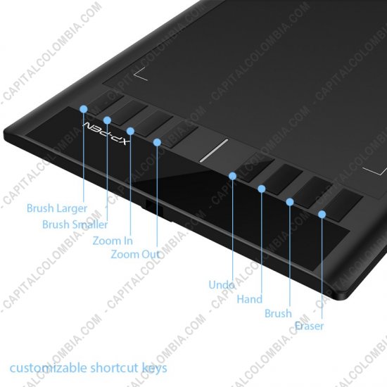 Tablas Digitalizadoras Wacom, Huion, Xp-Pen y otras, Marca: Xp-Pen - Tabla Digitalizadora XP-Pen Star 03 V2 con lápiz 8K - área activa de 25.4cm x 15.24cm