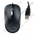 Mouse Negro conexión USB de marca Genius - DX-120